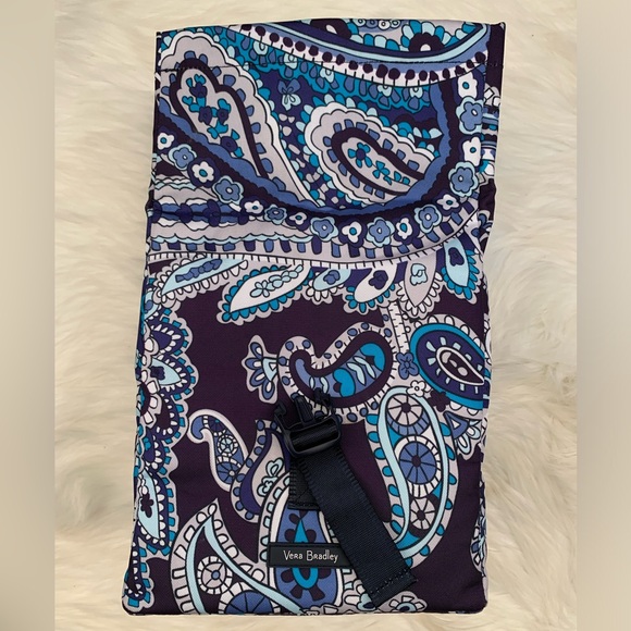 Vera Bradley Reactive Insulated Lunch Tote in Blue Paisley - Picture 6 of 7